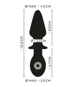 Dop Anal Double-ended cu Vibrator
