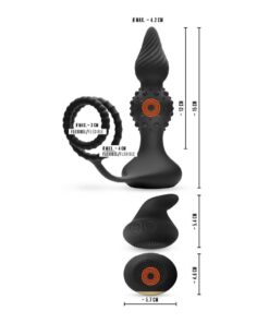 Dop Anal Rebel RC Cock & Ball Rings