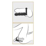 Inel Vibrator Double Penetrator Black functionalitate Inel Vibrator Double Penetrator Black