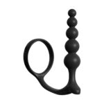 Ass-Gasm Cockring Anal Beads Negru Ass-Gasm Cockring Anal Beads