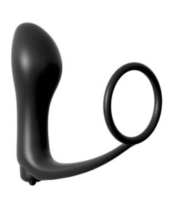 Butt Plug Ass-Gasm Cockring Vibrating