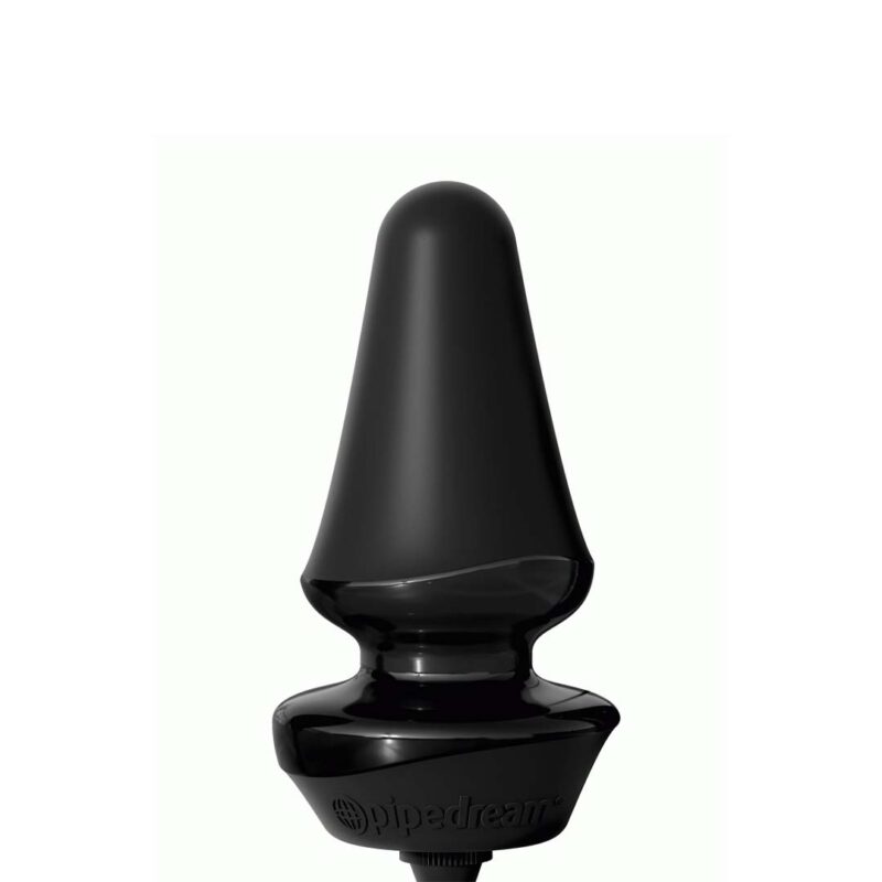 Dop Anal Inflatable Silicone Butt Plug negru Dop Anal Inflatable Silicone Butt Plug Black
