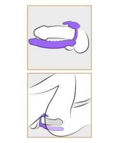 Inel Silicone Double Penetrator Rabbit
