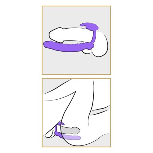 Inel Silicone Double Penetrator Rabbit