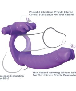 Inel Silicone Double Penetrator Rabbit