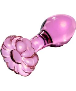 Butt Plug Sticla Roz Icicles 48