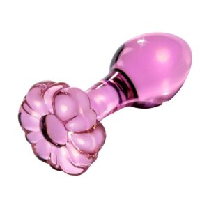 Butt Plug Sticla Roz Icicles 48