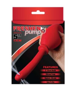 Irigator Anal Freshen Pump Red