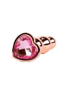 Butt Plug Rose Gold Booty Call M