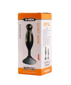 Butt Plug cu Ventuza Metalic Booty Call