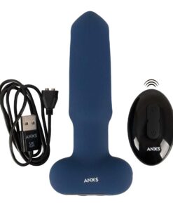 Dop Anal cu Vibratii RC Flicking Tongue
