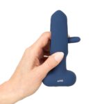 Dop Anal cu Vibratii RC Flicking Tongue