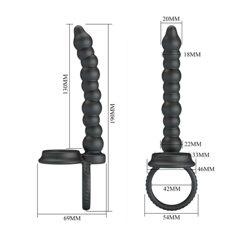 Strapon Bile Anale Dillion dimensiuni Strapon Bile Anale Dillion