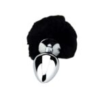 Butt Plug Codita Iepure Negru Butt Plug Codita Iepure Black pufos