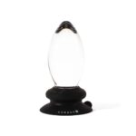 Butt Plug Transparent 14 cm ventuza Butt Plug Transparent 14 cm