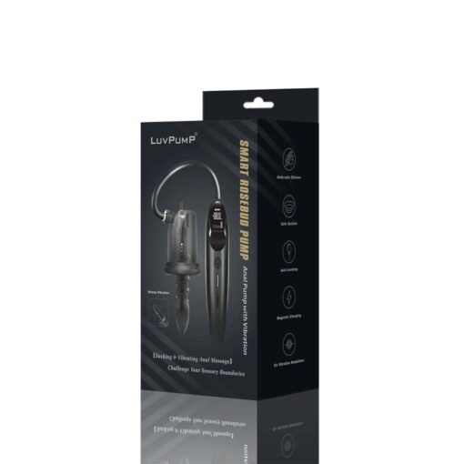 Butt Plug RosCup Pro Smart Vibrating Rosebud Pump
