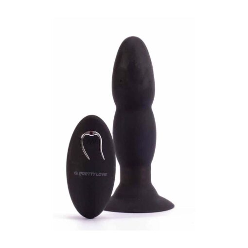 Butt Plug Vibrator Beaded For Extra Pleasure