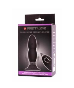 Butt Plug Vibrator Beaded For Extra Pleasure