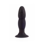 Butt Plug Vibrator Beaded For Extra Pleasure negru Butt Plug Vibrator Beaded For Extra Pleasure