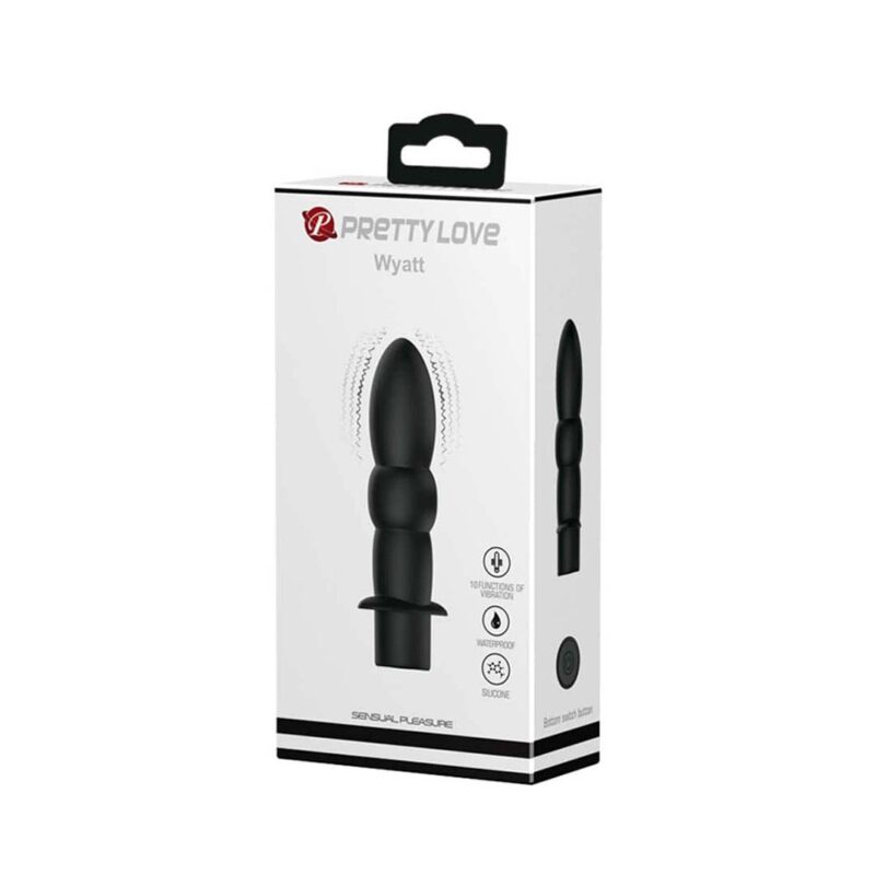 Butt Plug Vibrator Wyatt Black