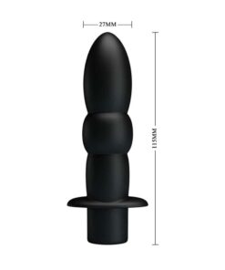 Butt Plug Vibrator Wyatt Black