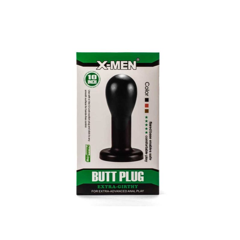 Butt Plug Extra Girthy Black