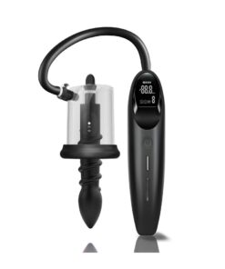 Dop Anal RosCup Pro Smart Vibrating Rosebud Pump black