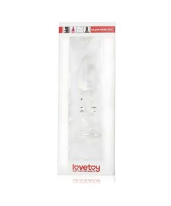 Dop Anal din Sticla Glass Romance Clear