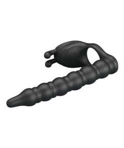 Inel cu Dildo Anal Blackney Black