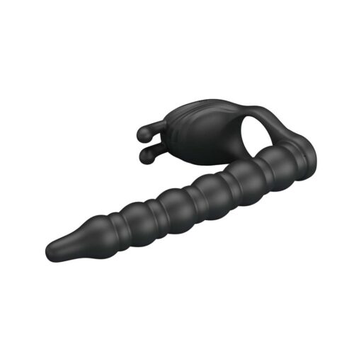 Inel cu Dildo Anal Blackney Black