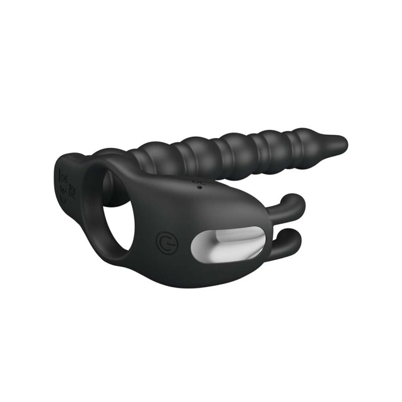 Inel cu Dildo Anal Blackney Black bunny Inel cu Dildo Anal Blackney Black