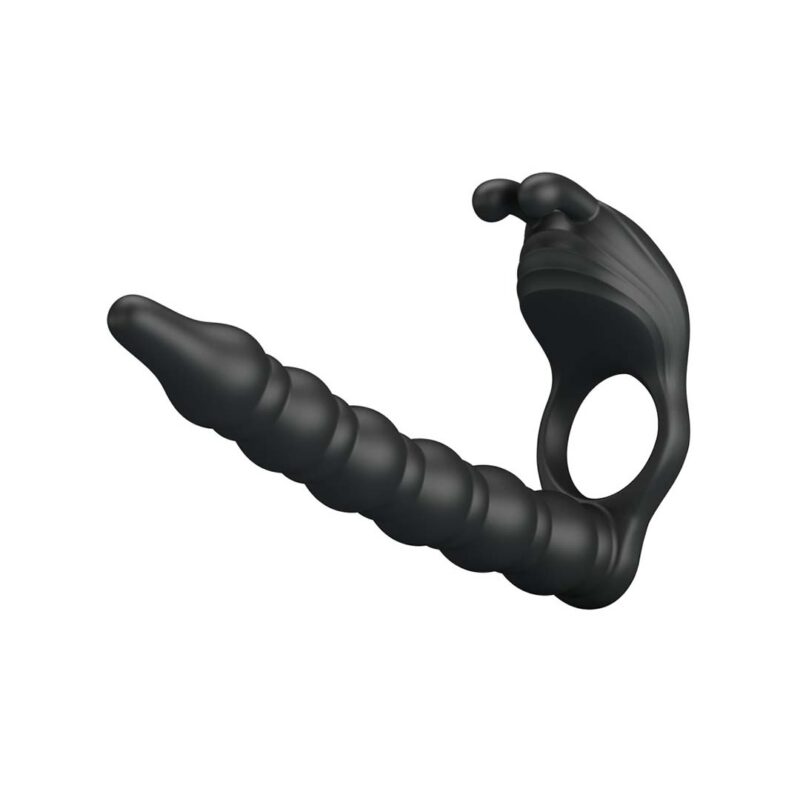 Inel cu Dildo Anal Blackney Negru Inel cu Dildo Anal Blackney Black