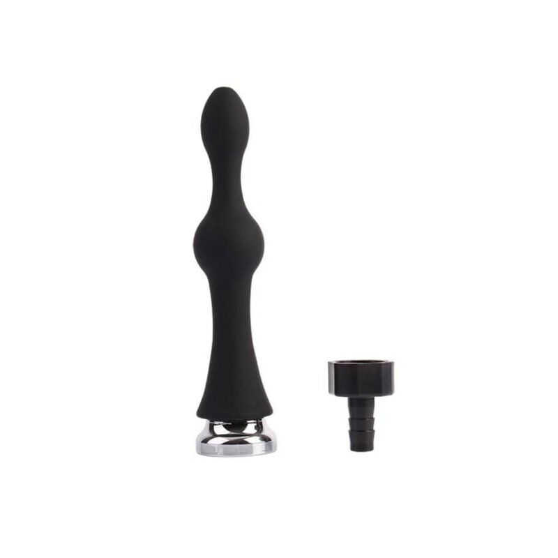 Irigator Intim Teasing Enema Cap de Dus black Irigator Intim Teasing Enema Cap de Dus