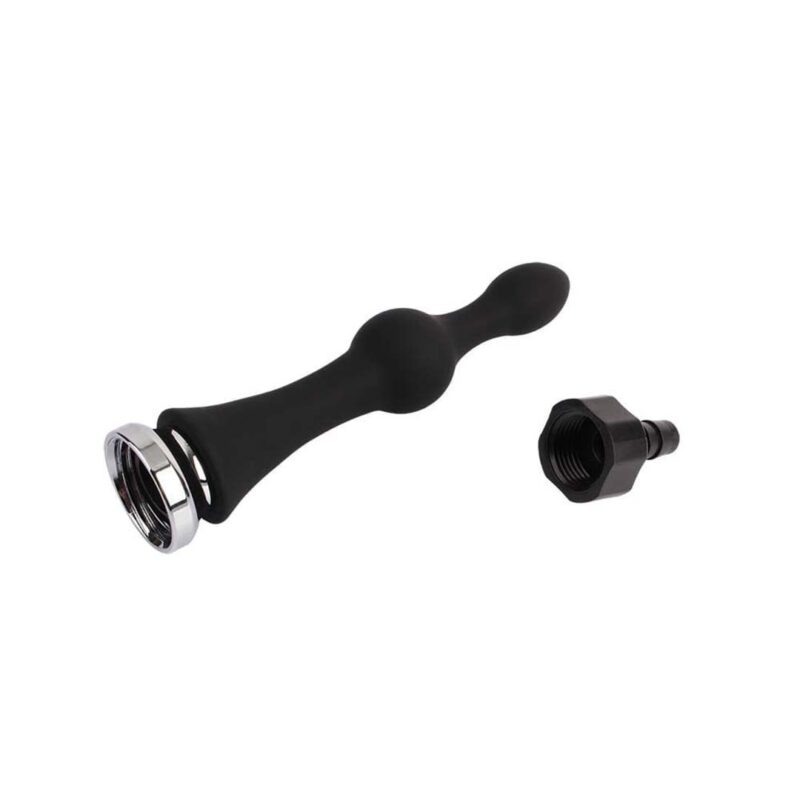Irigator Intim Teasing Enema Cap de Dus negru Irigator Intim Teasing Enema Cap de Dus