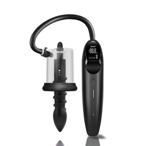Set Anal RosCup Pro Smart Vibrating Rosebud Pump black