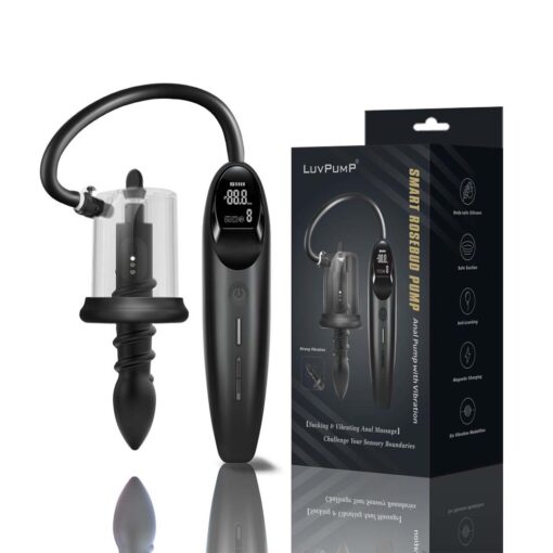 Set Anal RosCup Pro Smart Vibrating Rosebud Pump black
