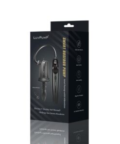 Set Anal RosCup Pro Smart Vibrating Rosebud Pump black