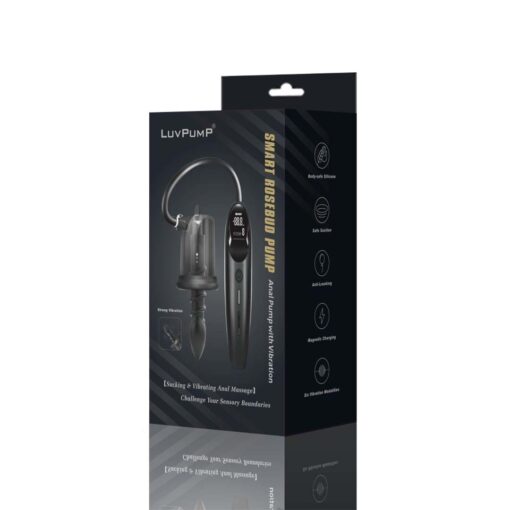 Set Anal RosCup Pro Smart Vibrating Rosebud Pump black
