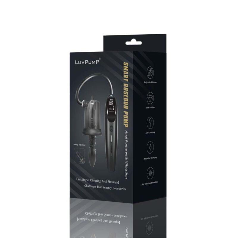 Set Anal RosCup Pro Smart Vibrating Rosebud Pump black