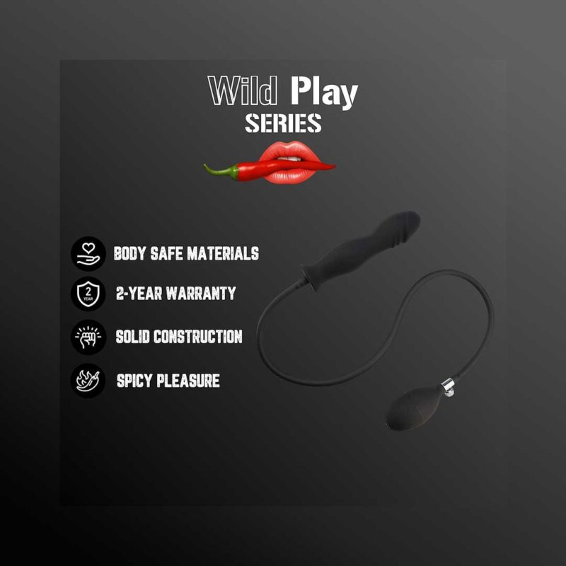 Butt Plug Gonflabil Wild Play - imagine 5