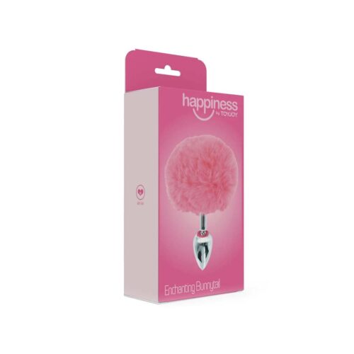 Butt Plug cu Coada de Iepure Roz