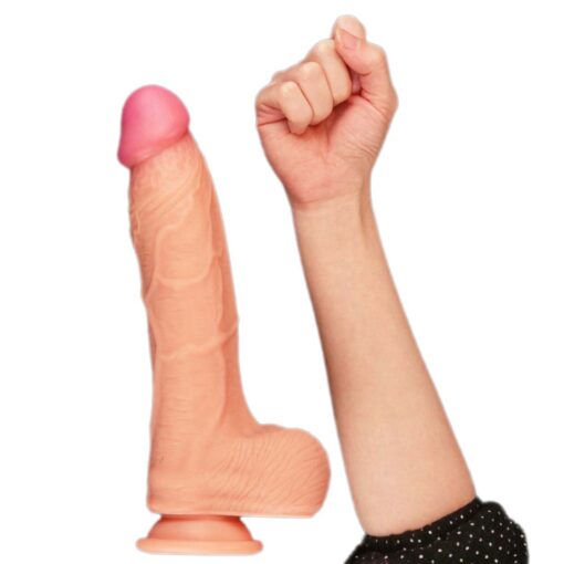 Dildo Realistic cu Strat Dublu