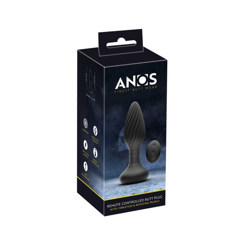 Dop Anal Cu Telecomanda Anos