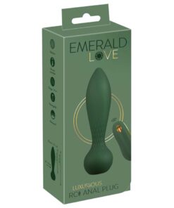 Butt Plug Wireless Emerald Love