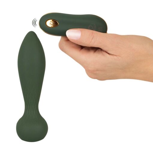 Dop Anal cu Telecomanda Emerald Love
