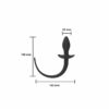 Plug-Anal-Cu-Coada-Wild-Play-dimensions Plug Anal Cu Coada Wild Play