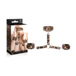 Set Catuse Cu Zgarda Leopard Frenzy