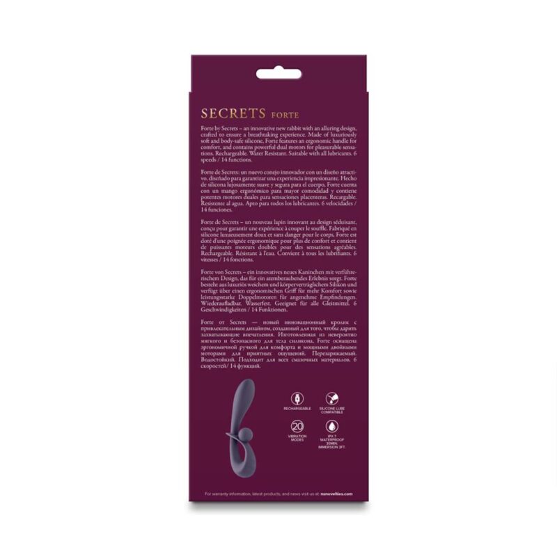 Vibrator Rabbit Secrets Forte - imagine 2